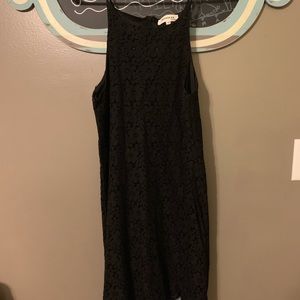 Black mini lace dress!